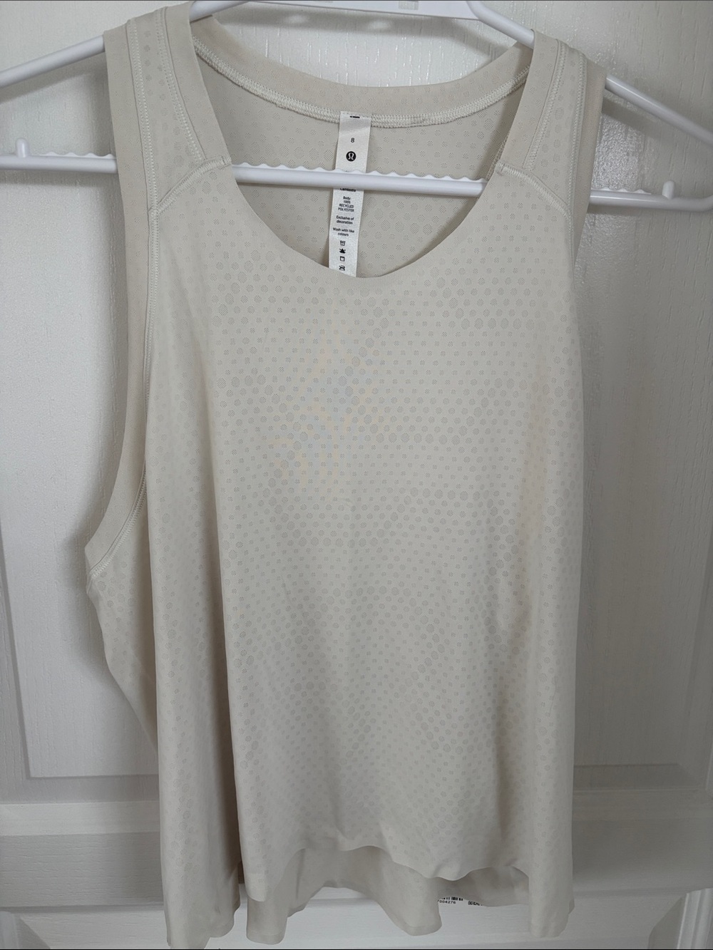 lululemon athletica Cream Performance Tank